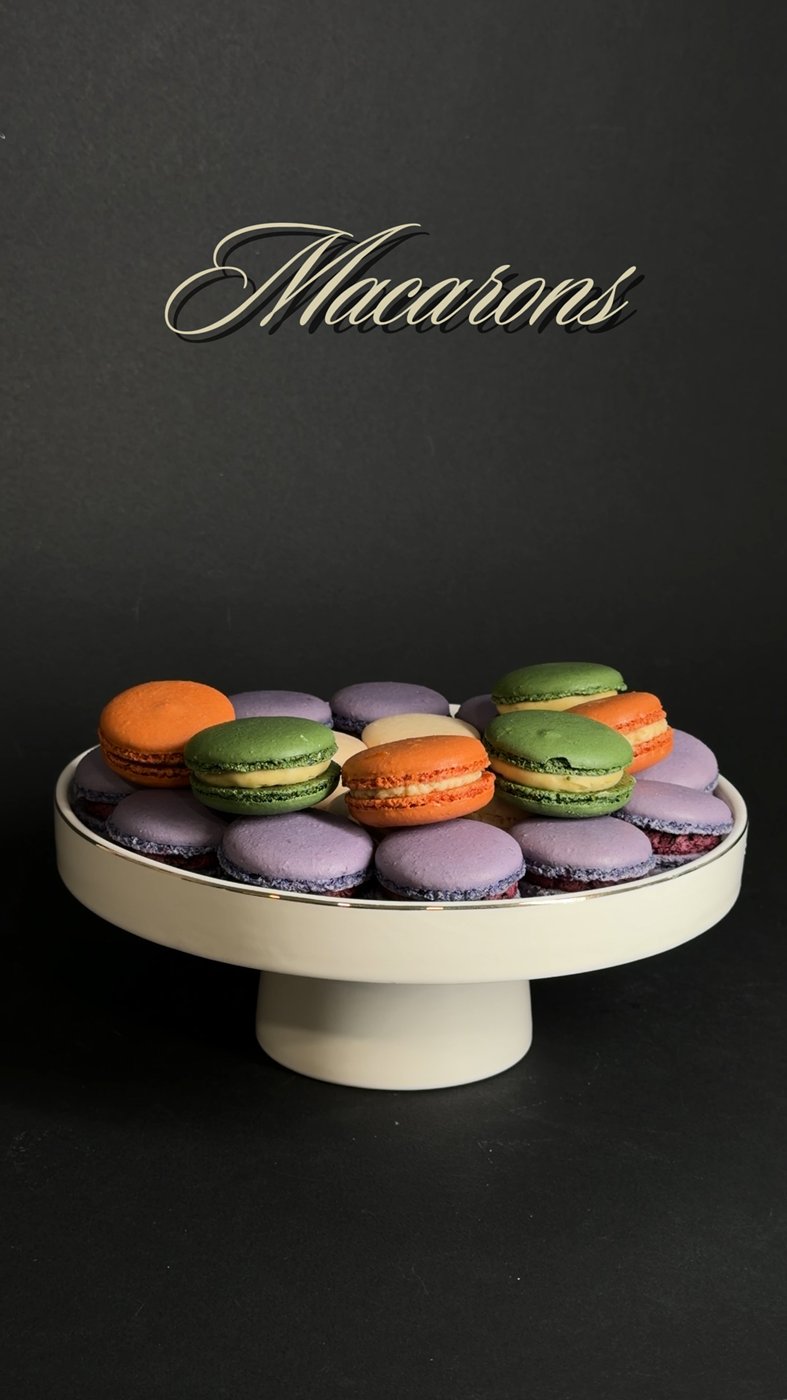 Macaron styling for Sweet Blanca
